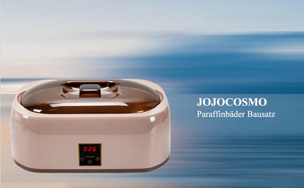 JOJOCOSMO paraffin Bath - Versatile Paraffin Wax Bath for Hands and Feet Includes Paraffin Wax for Paraffin Bath Enhanced With Hand Technology - Paraffinbäder