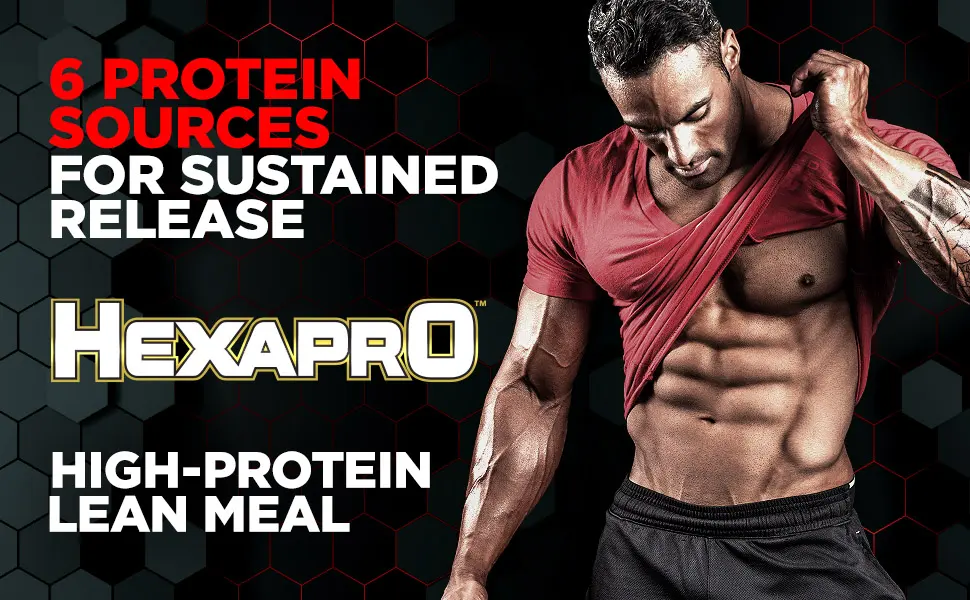 ALLMAX Nutrition Hexapro High-Protein Lean Meal Cookies & Cream 5 lbs (2.27 kg) - product information 1
