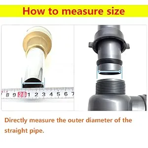 Qrity 6 pieces seal for drain pipe rubber seal rubber wedge seal seals for siphon 32MM sealing ring-32mm - Gummidichtung