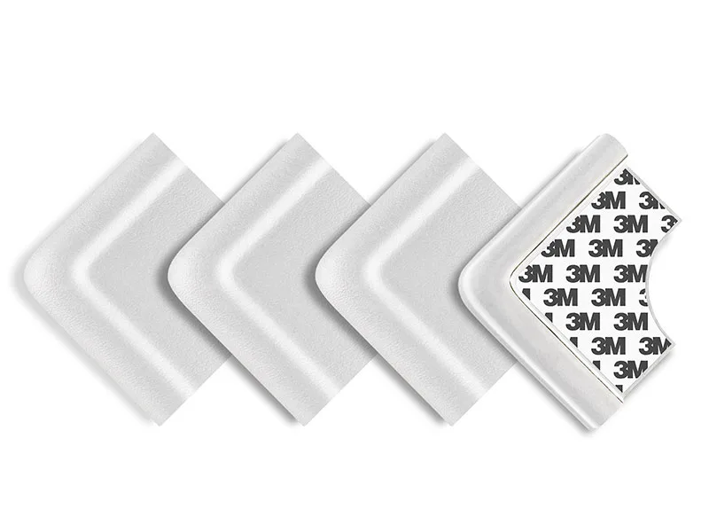 Reer corner protector soft 4 pieces bite-proof tested for harmful substances white - 82030