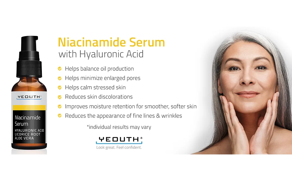 Yeouth Niacinamide Serum  1 fl oz (30 ml) - Niacinamide module 1
