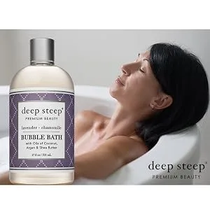 Deep Steep Bubble Bath Lilac Blossom 17 fl oz (503 ml) - Deep Steep bubble bath