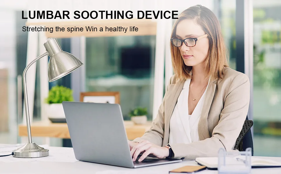 Astralgrip back massage device with a massage point multi-stage back massage device back stretcher for the upper and lower lumbar spine in the event of herniated disc scoliosis sciatica - Back Massager