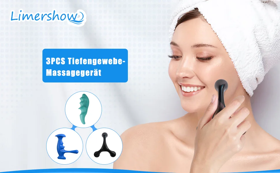 3 pieces thumb trigger points massage tool - deep tissue massage tool massage - trigger point therapist for stress handicraft relief - product information 1