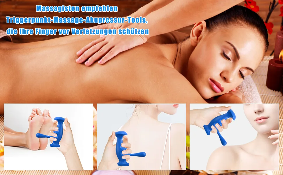 3 pieces thumb trigger points massage tool - deep tissue massage tool massage - trigger point therapist for stress handicraft relief - product information 6
