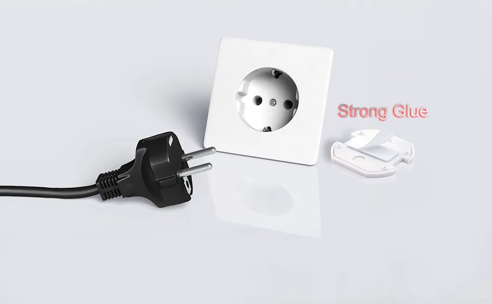 Bigtec 10 pieces sockets Child protection socket protection children socket fuse socket strips baby toddler fuse protection with rotary mechanism - Kindersicherung Steckdose
