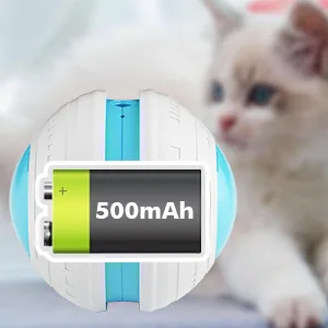 Rossifur Interactive cat toy for domestic cats electrically movable cats spring toys automatically around 360 self -reducing rechargeable via USB - product information 6