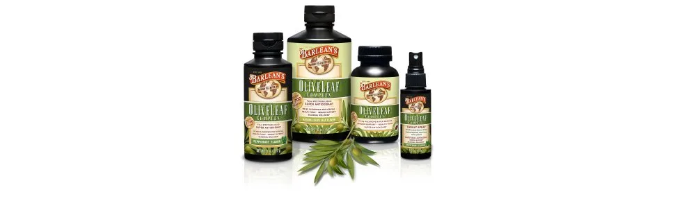 Barlean's Olive Leaf Complex Peppermint 8 oz ( 227 g) - product information 1