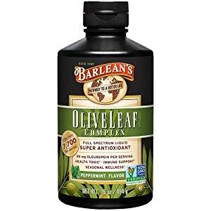 Barlean's Olive Leaf Complex Peppermint 8 oz ( 227 g) - product information 6