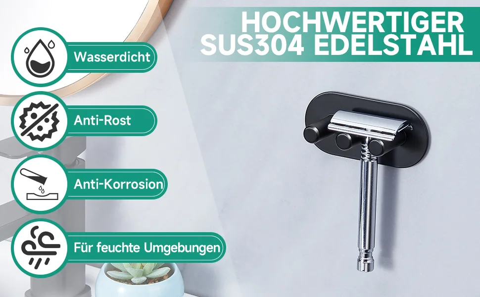 Split brush holder toothbrush holder electrical toothbrush stainless steel toothbrush holder black toothbrush bracket wall bracket electrical toothbrush bathroom toothbrush head holder - Zahnbürstenhalter