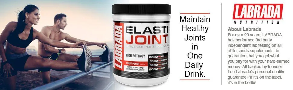 Labrada Nutrition ElastiJoint Joint Support Formula Fruit Punch Flavor 13.54 oz (384 g) - product information 1