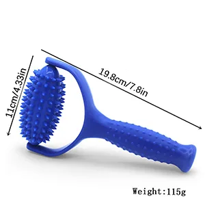 Massage balls Massage Roller massage roller with handle and nubs Massage ball Roller with a trigger point Self -massage roller roller roller roller ball for legs back arm shoulders muscle pain - product information 4
