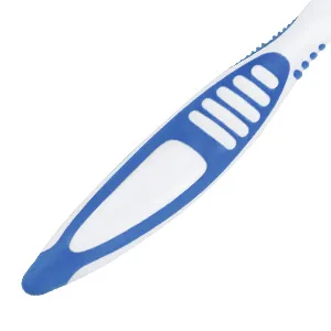 4 X Denture Brush Teeth Cleaning Brushes Portable Double Tip Denture Brushes - Falsche Zahnbürste