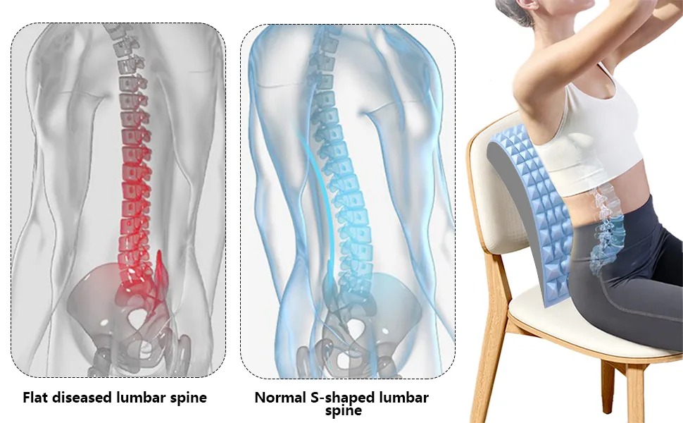 Align neck and back extensor back extensor device back massage device and naked decorating for Neck Stretch & Relax soft and convenient waist align stretcher 2 in 1 back trainer - Der effekt.