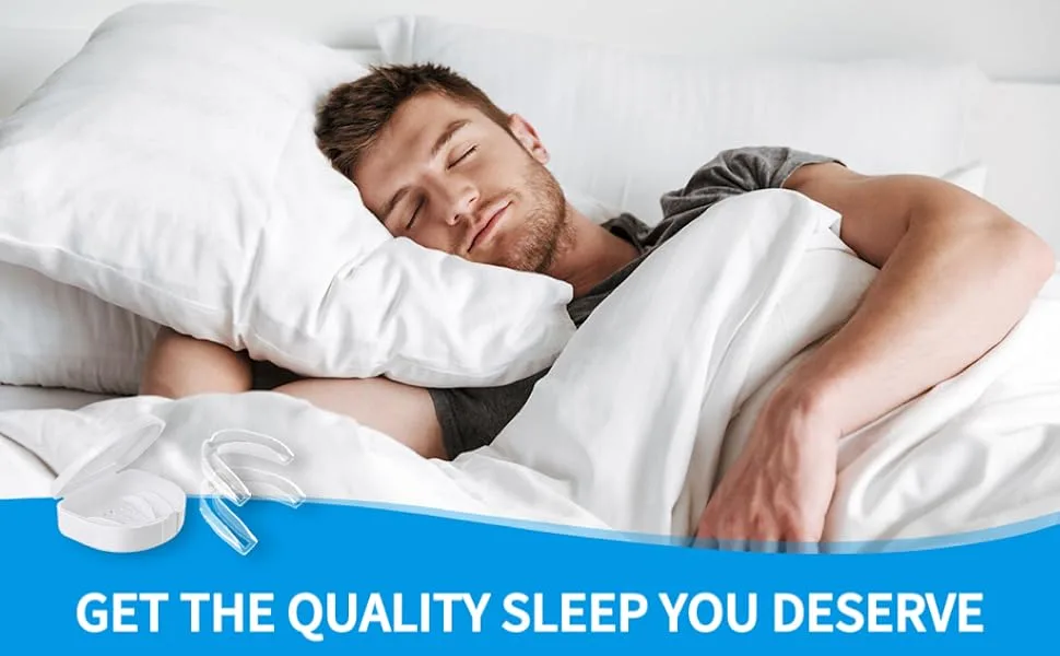 Bissing rails bite rail anti -snoring devices night Mouth Guard protects teeth gums & jaws mouth protection effectively prevent teeth prevent bruxism & snoring - product information 5
