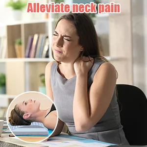Lomug neck and back extensor back massage device and neck extension 2 in 1 Neck & Back Stretcher backhiller back coach back coach back to relieve neck pain & back pain gray ( - alien nacken und rückenstrecker