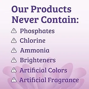 Biokleen Laundry Liquid Lavender Lily Essence 64 fl oz (1.89 L) - never contains