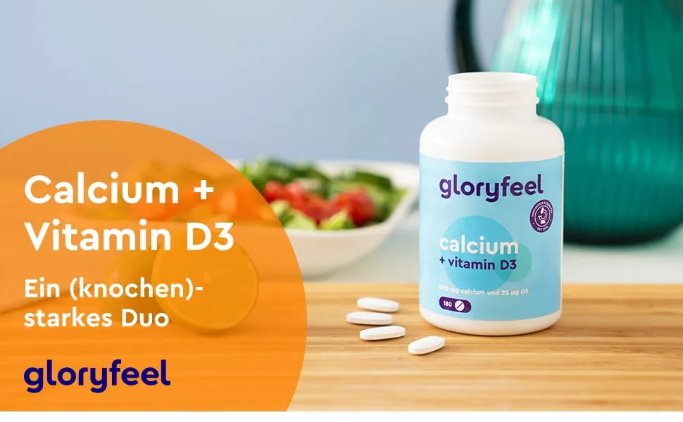 Calcium + vitamin D3 - high dose with 800 mg carbonate + 1000 IE per daily dose - 180 vegetarian tablets (3 months) - laboratory test without additives - calcium d3