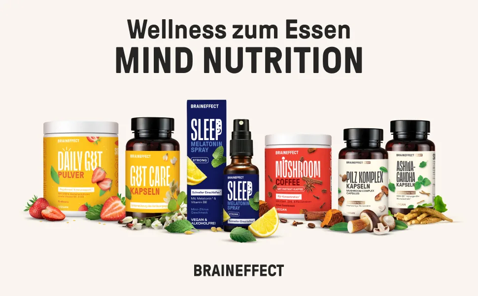 Braineffect focus - natural caffeinated long -term concentration capsules - brain booster brain tablets without caffeine for more focus with vitamin B5/B12 60 memory capsules 60 pieces - product information 5