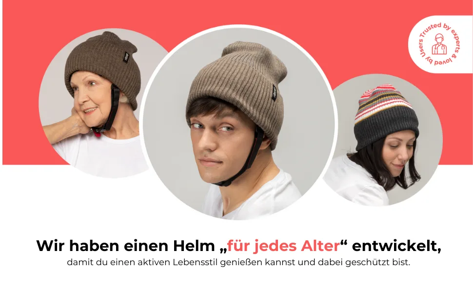 Ribcap Iggy - Medical Head Protection - Protective Helmet Epilepsy (New) Small (53-55 cm) Brown - Iggy 3