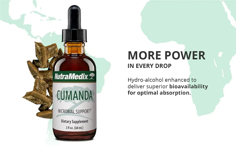 NutraMedix Cumanda Microbial Support  2 fl oz ( 60 ml) - cumanda