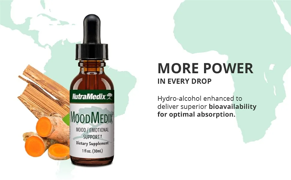 NutraMedix MoodMedix Mood/Emotional Support 1 oz (30 ml) - moodmedix