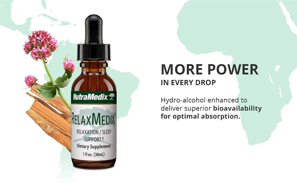 NutraMedix RelaxMedix Relaxation/Sleep Support 1 fl oz ( 30 ml) - relaxmedix