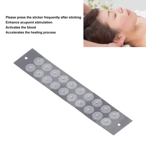 Ear Seeds Portable 100 Pieces Ear Press Seeds Transparent Tape for the Body - product information 5