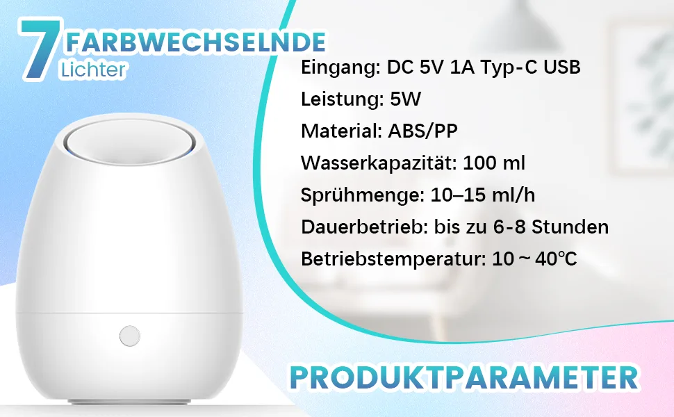 Aroma diffuse mini aromatherapy diffuser for fragrance oils humidifier for space humidifier diffuser for essential oils USB cable connection - product information 2