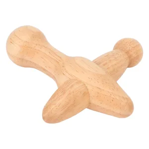 Fockety trigger point massager cross-shaped wooden therapy massage tools Aids for lymphatic drainage Thumb-Sonsal Boost-Metabeters Relief of Muscle Pain Massage device - 1411220333611-2