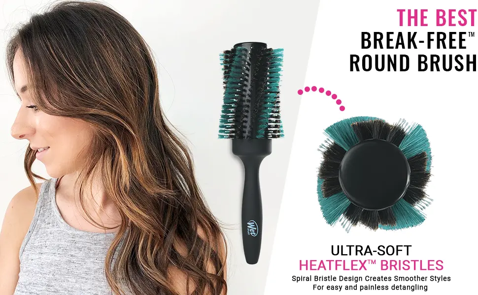 Wet Brush Break Free Smooth & Shine Round Brush Thick/Coarse Hair 1 Brush - Wet brush