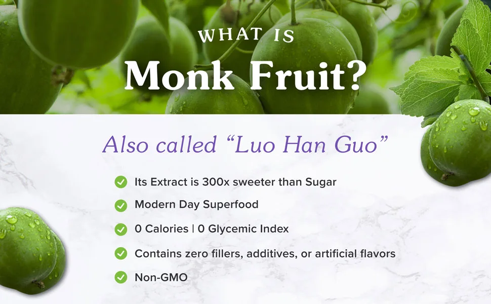 NuNaturals Monk Fruit Pure Extract .71 oz (20 g) - NuNaturals Monk Fruit