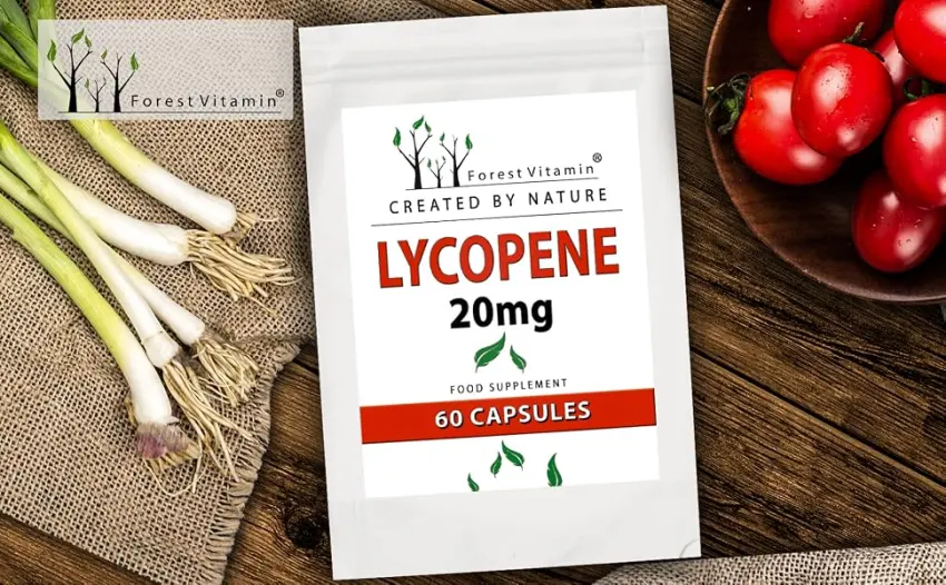 LYCOPIN - Forest Vitamin - Lycopene 20mg - 60 veggie capsules - Antioxidant - Supply for approx. 2 months - Health & Beauty - product information 4