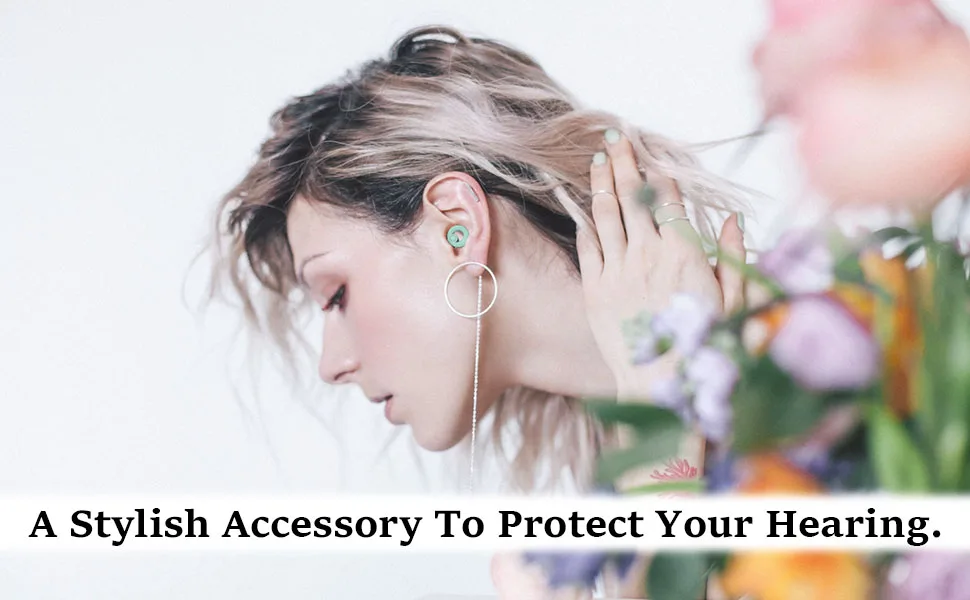 Jayine earplugs for sleeping reusable soft silicone earplugs hearing protection sleep earplugs SNR 30dB for snoring work study and travel XS/m/l - green - product information 6