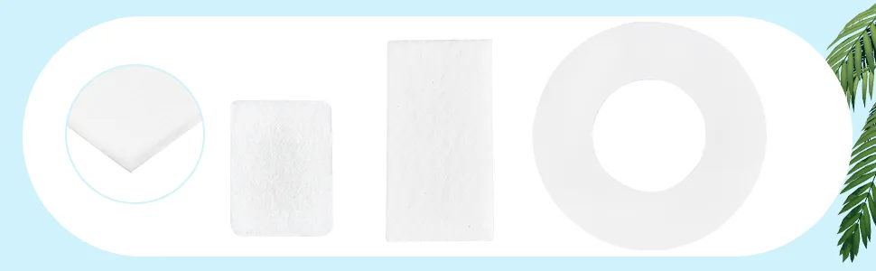 PH Pandahall 150 Rectangular Aroma Pads Aroma Therapy Refilling Pads Ruchs -Neutral Refilling Pads Aromatherapy Auto Diffusor Pad For electronic home devices Medalhone fragrance ball Plug in diffuser - product information 2
