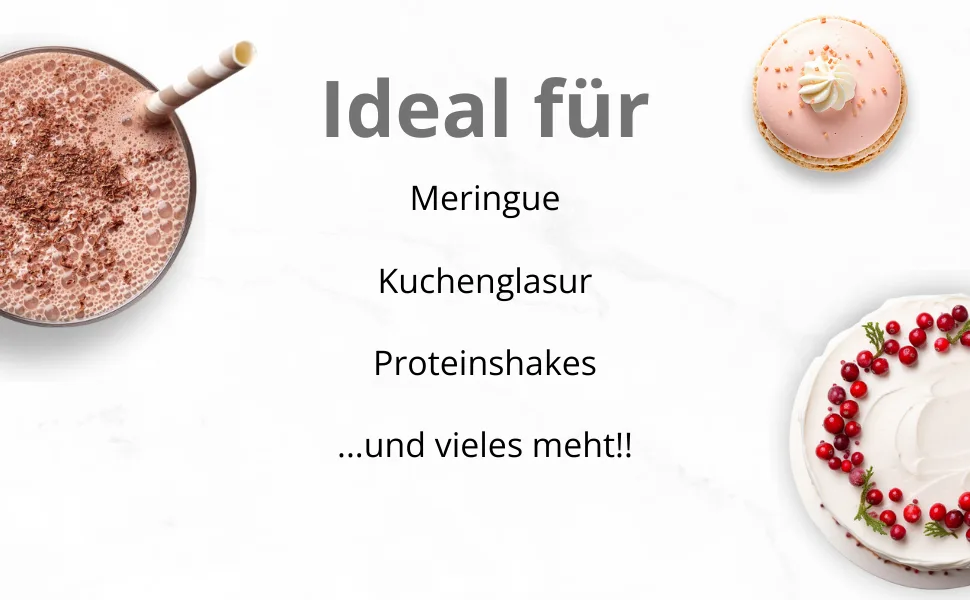 Easy Yummy egg white powder for baking 500 g 100% egg powder - eiklar eiklarpulver egg white eipulver eiersatz eiklar pulver egg white powder ei ersatz pulver