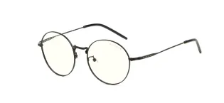 Gunnar gaming and computer glasses - Intercept Onyx frame amber lenses - 65% blue light and 100% UV protection - strength + 1.5 - Premium blue light glasses - reduced eye load - FGBH