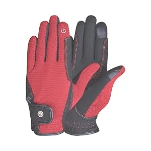 AK Fine Tech AKRS-8484 Micro Suede Riding Gloves M Brown - Reithandschuhe
