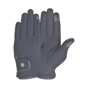 AK Fine Tech AKRS-8484 Micro Suede Riding Gloves M Brown - Reithandschuhe