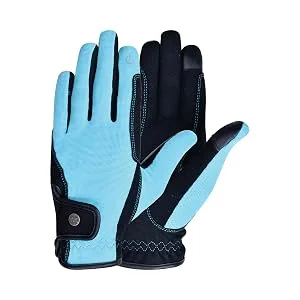 AK Fine Tech AKRS-8484 Micro Suede Riding Gloves M Brown - Reithandschuhe