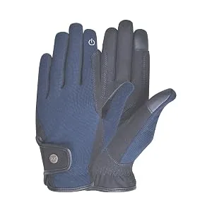 AK Fine Tech AKRS-8484 Micro Suede Riding Gloves M Brown - Reithandschuhe