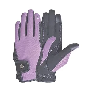 AK Fine Tech AKRS-8484 Micro Suede Riding Gloves M Brown - Reithandschuhe
