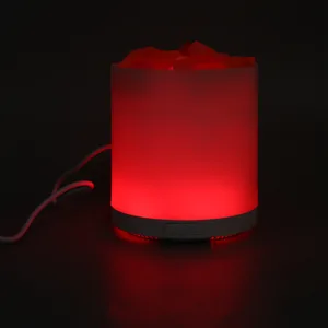Essential Oil Diffuser Salt Stone Desktop Humidifier with Colorful Night Light for Home Bedroom Office White - product information 6