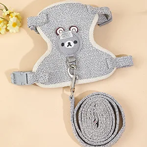 Adjustable rabbit dishes rabbits leash for dwarf rabbits soft rabbits dishes for rabbits cats small dogs and other little pets - kaninchen zubehoer