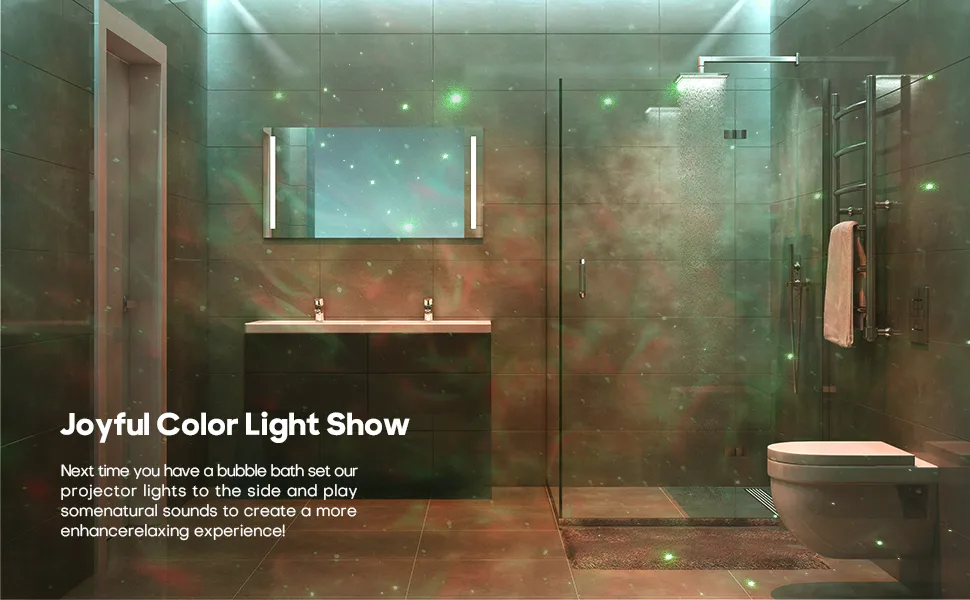 Dienmer Star Projector Galaxy Light - Galaxy Projector Nachlicht Projector Starry Night Light Projector for Children In Bluetooth/Music Loudspeaker/Timer Gift for the Room Decoration Star Projector Light - Star Projector Galaxy Night Light Projector