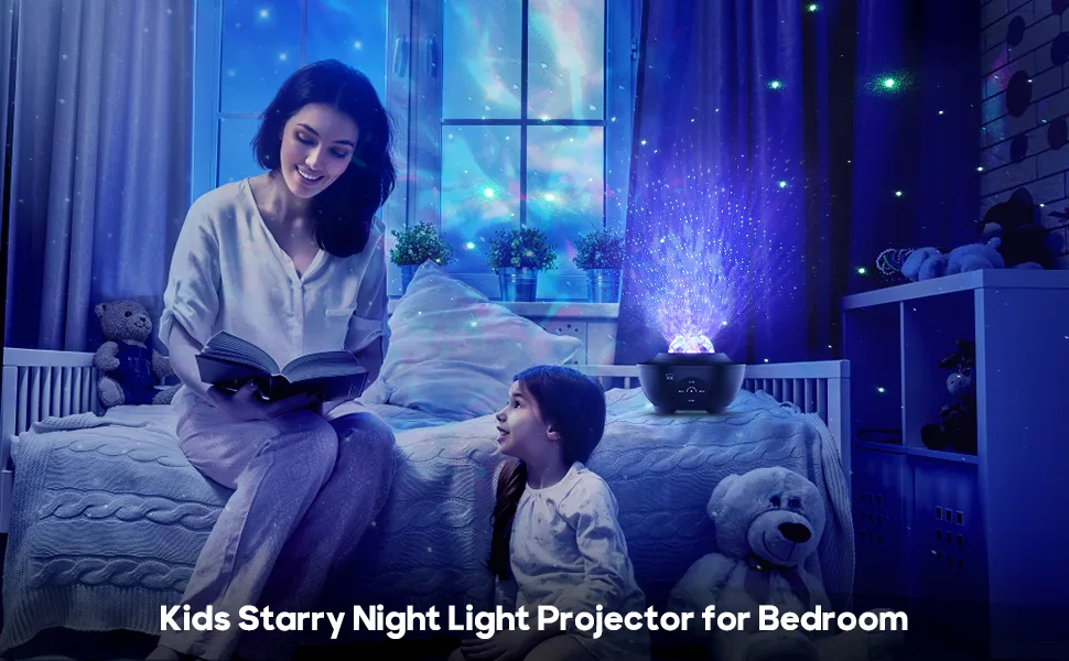 Dienmer Star Projector Galaxy Light - Galaxy Projector Nachlicht Projector Starry Night Light Projector for Children In Bluetooth/Music Loudspeaker/Timer Gift for the Room Decoration Star Projector Light - Star Projector Galaxy Night Light Projector