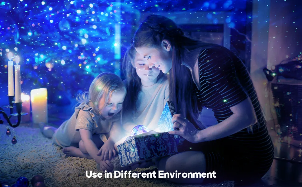 Dienmer Star Projector Galaxy Light - Galaxy Projector Nachlicht Projector Starry Night Light Projector for Children In Bluetooth/Music Loudspeaker/Timer Gift for the Room Decoration Star Projector Light - Star Projector Galaxy Night Light Projector