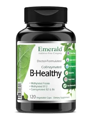 Emerald Laboratories Coenzymated B-Healthy 120 Vegetable Caps - Emerald Laboratories B Healthy coenzymated dietary supplement 120 veg capsules