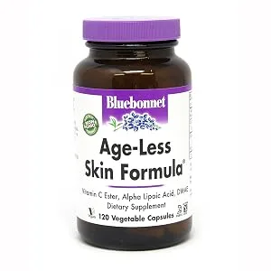 Bluebonnet Nutrition Biotin 1000 mcg 90 Vegetable Capsules - Age-Less Skin Formula