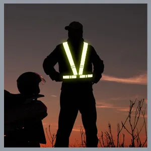 Goofit Reflecting Safety Vest Adjustable High Visibility Vest running vest for cycling jogging hiking motorcycle yellow - product information 4